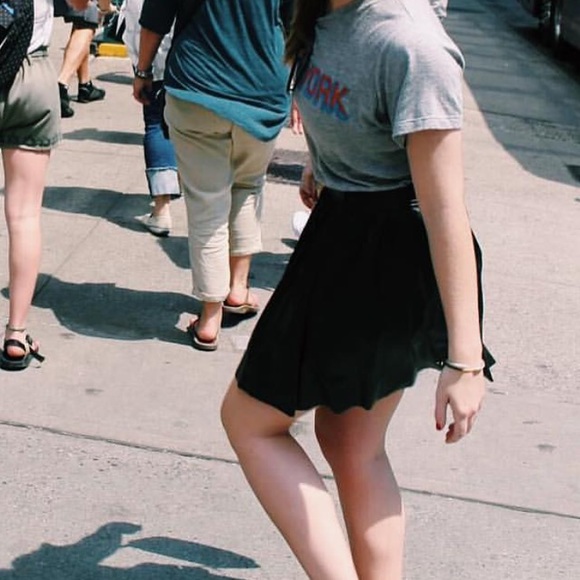 Black Pleated Skirt - Picture 1 of 2